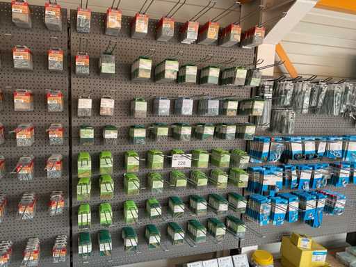 450 blisters schroeven boutjes nagels