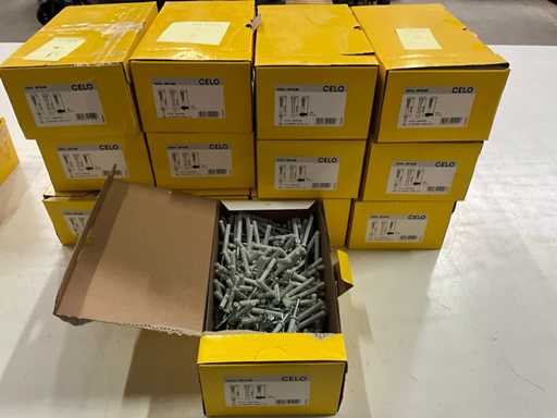 Tappi per unghie Celo NP 6-40 300 pezzi (13x)