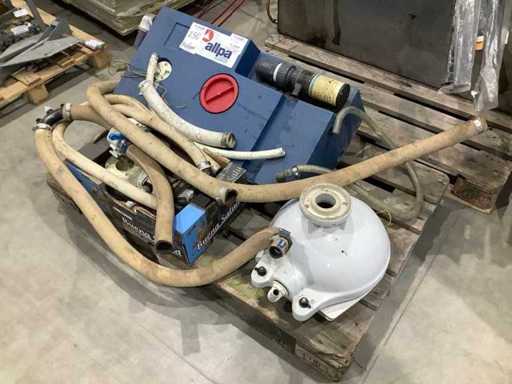 Toilettenset für das Boot