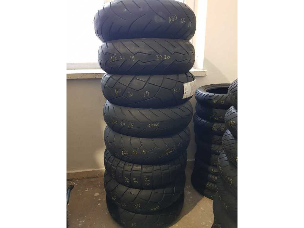 various - various ( Michelin, Pirelli, Bridgestone, Dunlop, etc ) - tires 160 60 15 (8x)