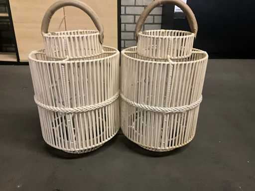 Riviera Maison Ensemble de 2 bougeoirs