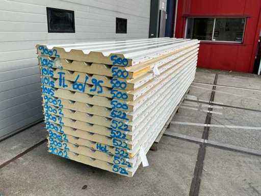 Profil sabla - TL 60/95 - Panele kanapkowe (12x) 61,5 m2