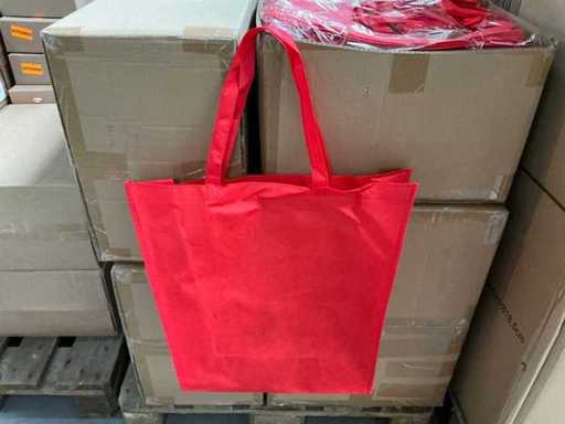 Lot PP Non Woven Shoppers 50x16x40cm rot (1000x)