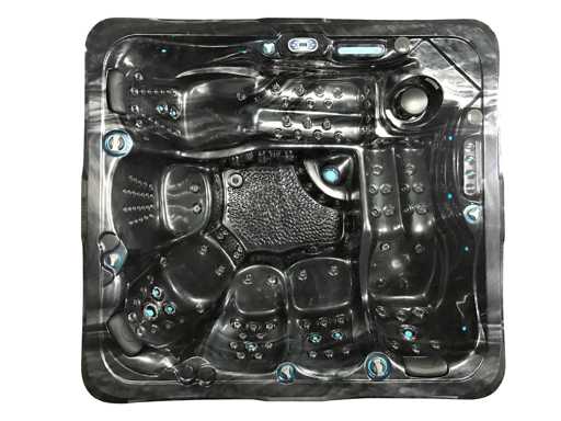 Jacuzzi en buitenspa - Aquila Spa - Fenvira - 0 - 6 persoons met 2 ligplaatsen
