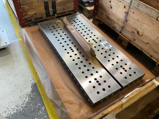 Plaques de serrage (2x)