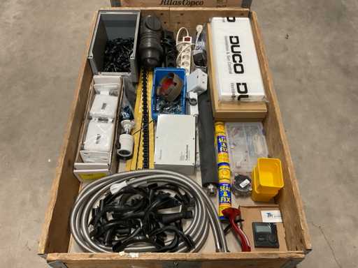 Batch of installation material