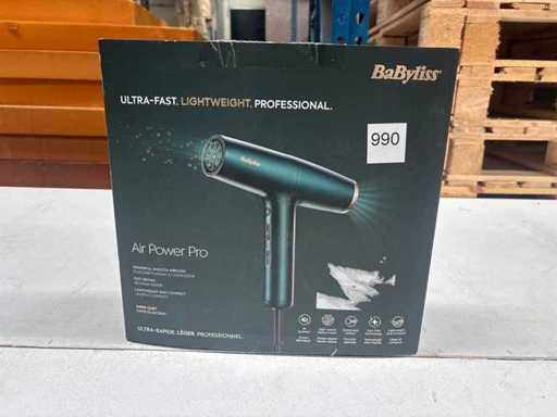 Uscător de păr BaByliss Air Power Pro – viteză de suflare de 200 km/h