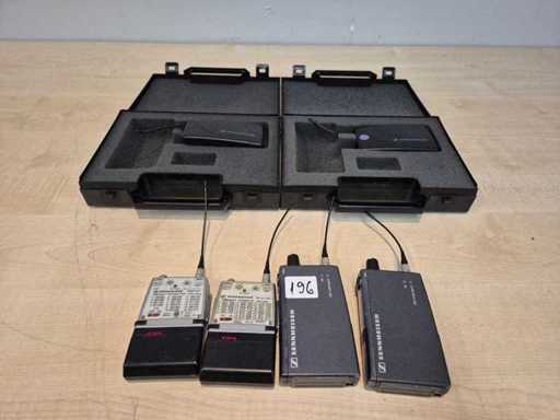 Trasmettitori/ricevitori Sennheiser (6x)