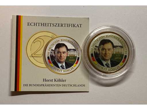 2 Euro Horst Köhler