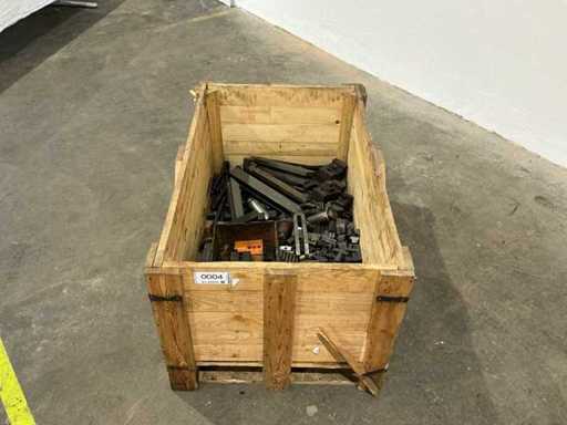 Bundle of clamping devices for machine tools