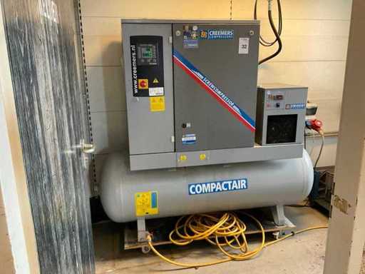 2014 Creemers RCB11 500 CDG 2 Screw Compressor