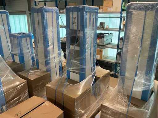 Premium hygiënezuil met automatische dispenser (8x)