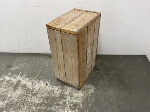 Scaffolding wood cabinet