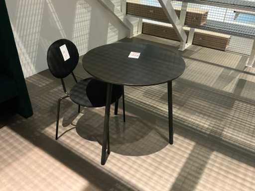 Table de cantine Lensvelt « Rick Minkes » avec 1 chaise