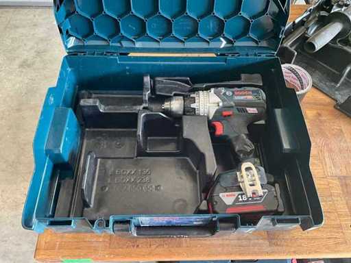 Profesjonalny bezprzewodowy śrubokręt (niebieski) 18V w L-Box GSR 18V 85 C w L-Box z baterią 5Ah