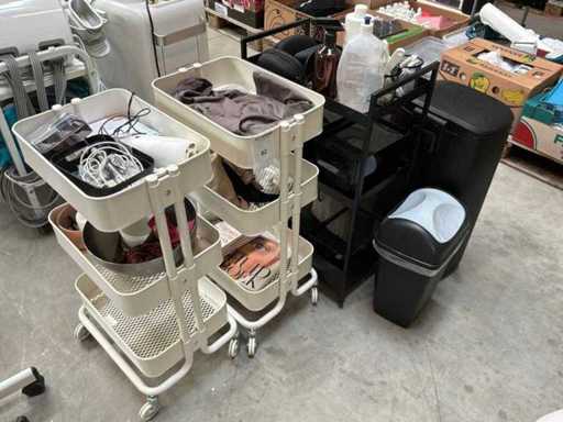 Mobiel rekje met inhoud (3x)