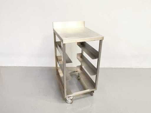 PROFFIL - Steel - Stainless Steel Working Table