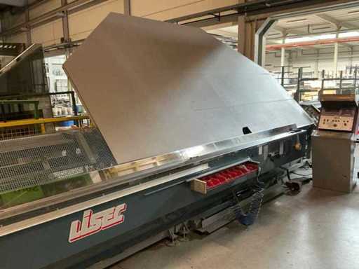 Instalație de îndoire rapidă complet automată Lisec BSV-45A din 2000 cu magazin de profil