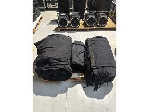 Tissu en flanelle de lot – idéal pour un atelier ou un théâtre