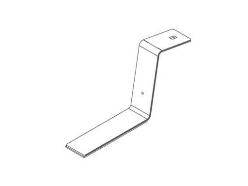 Aerocompact - 10EB-PP Eindbeugel S10 met pad - Bevestigingselement (400x)