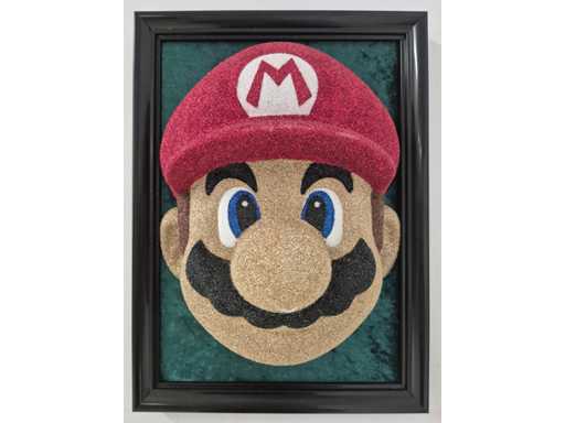 Schilderij Mario