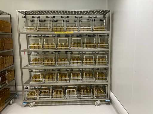 Wagen mit Inhalt aus der Zoohandlung