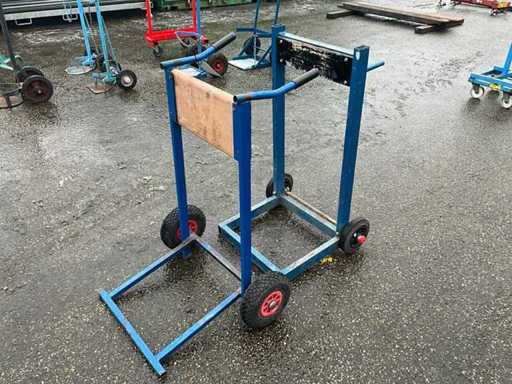 Buitenboordmotor transportwagen (2x)