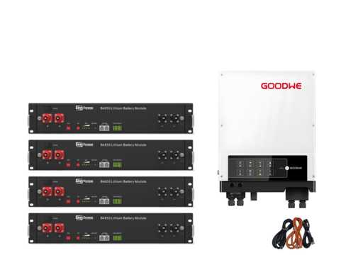 Goodwe + Dyness – Wechselrichter – 9,6 kW Batterie zur Energiespeicherung