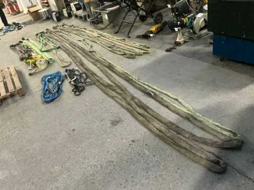 Série de différentes boucles de levage