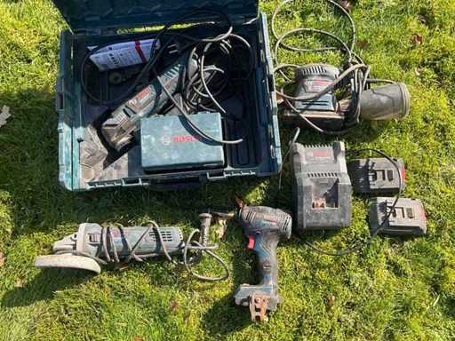 Bosch Accu en elektrisch gereedschap (4x)