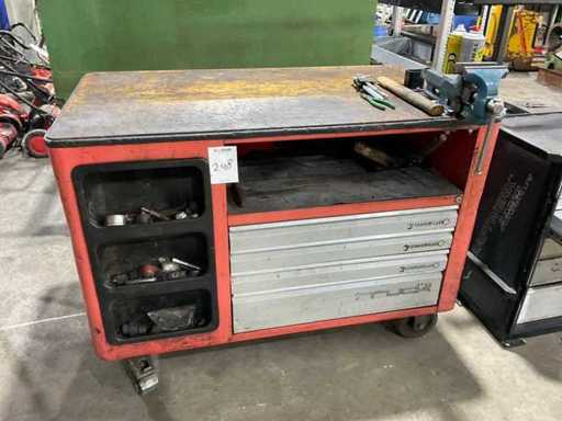 Stahlwille Truck 2000 Tool trolley with content
