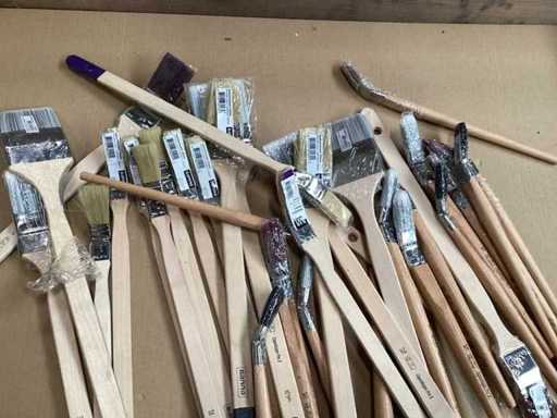 Diverse radiator kwasten (34x)