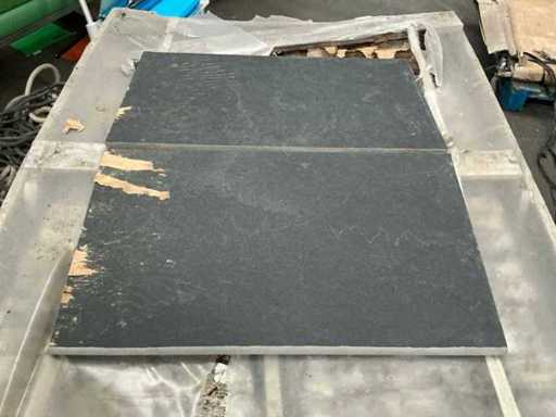 Ardosia Black Uniceramica Zwembadboord (80x) ca 48 lm