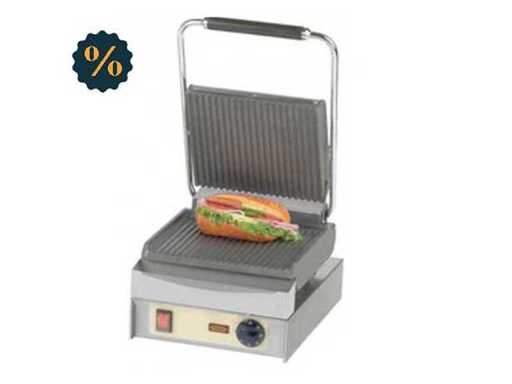 contactgrill Panini Master eco | 230 volt | gietijzer • gegroefd