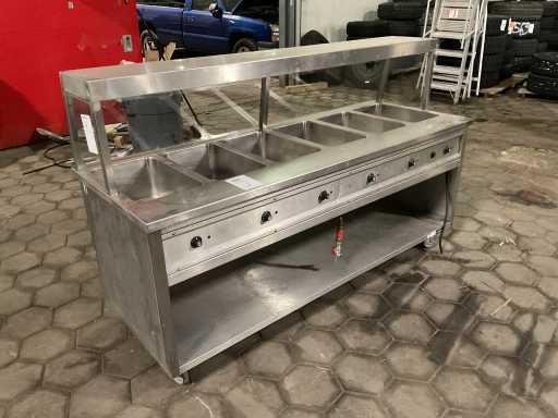 Beck Grossküchen Typ-6 GN4 WB Warmhoud buffet