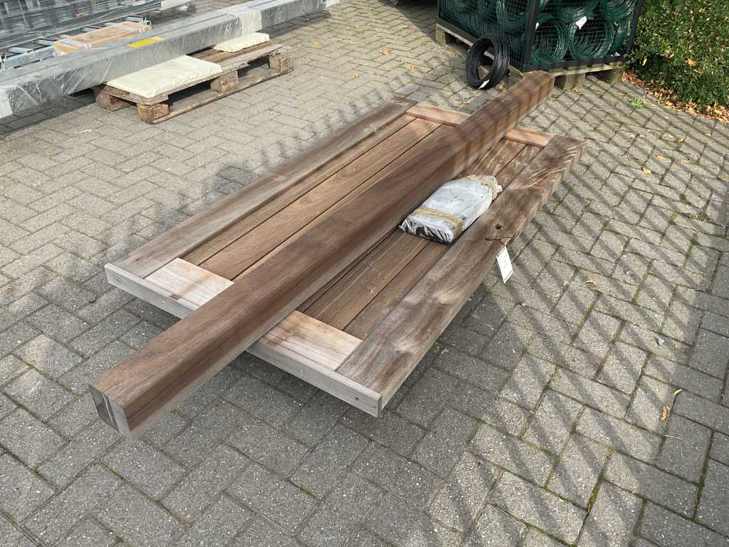 Poarta de gradina din lemn