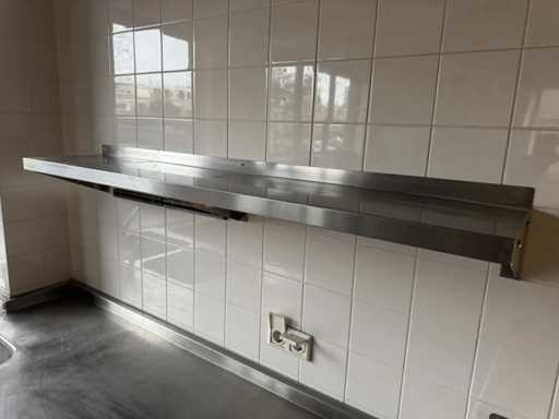 Étagère murale en acier inoxydable