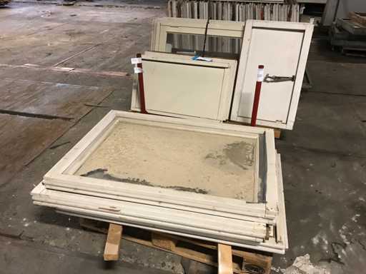 Ferestre de barac? pentru pere?i etan?i (9x)