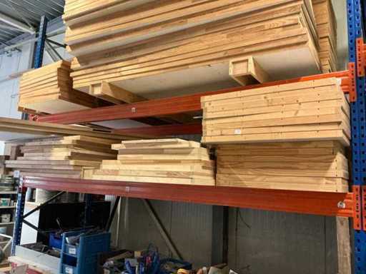 Unpainted tubetrowel painter's doors (35x)