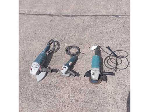 BOSCH/Makita - Hoek slijppartij (3x)