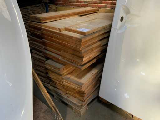 Lot de matériau en feuille de bois