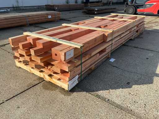 Dulap de exterior Douglas cu acoperi? plat