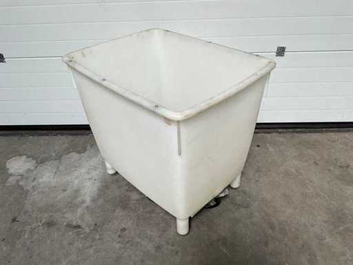 Conteneur plastique mobile