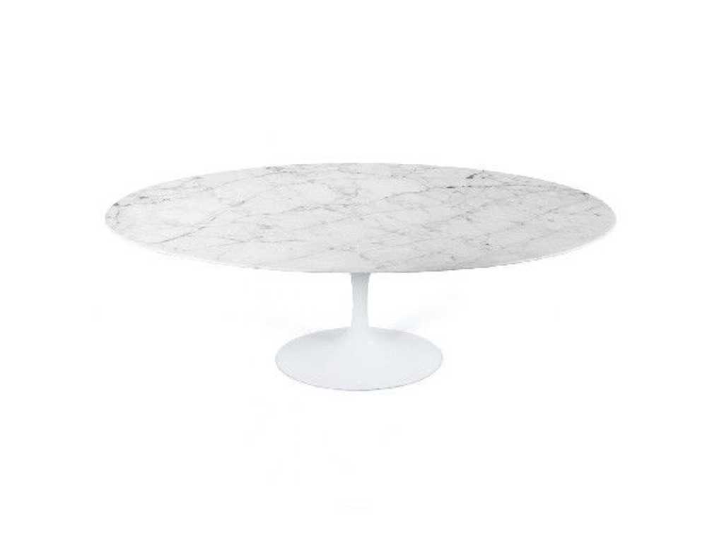 1 x Table en marbre ovale