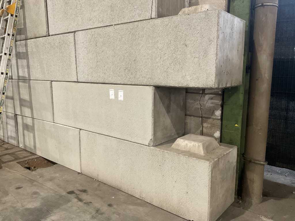 Blocuri lego / beton stivuibile (25x)