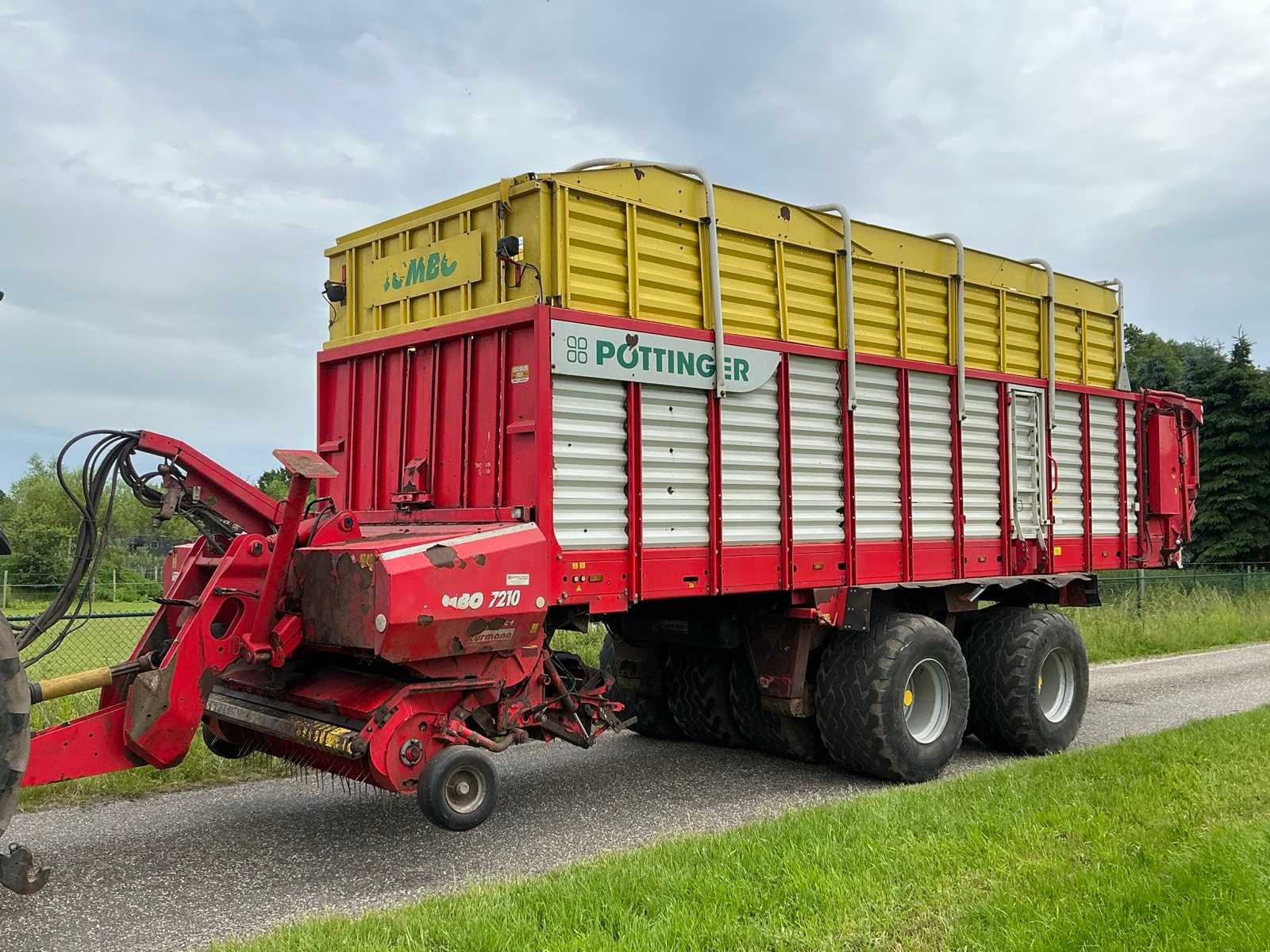 2010 Pottinger Jumbo 7210 D Ladewagen