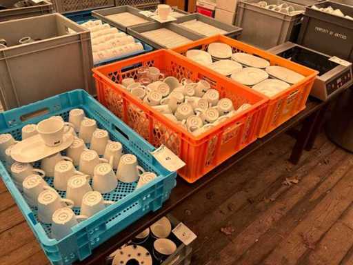 Miko Partij koffietassen en ondertassen