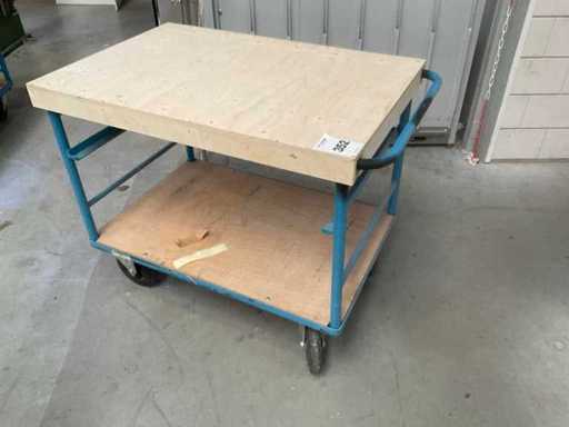 Verrijbare werktafel