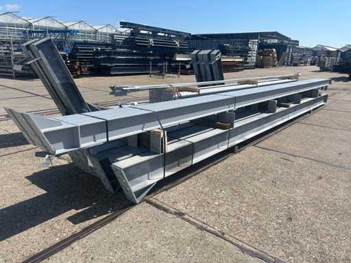 Staalconstructie 15.20 x 25.00 meter (380m2)
