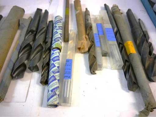 Gühring - Perceuse torsatique Assortiment MK HSS (D=10 à 36,5 mm, principalement inutilisé) (22x)